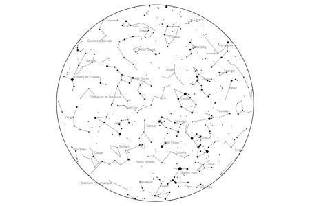 Cartes du ciel & Constellations – Constellations & Galaxies